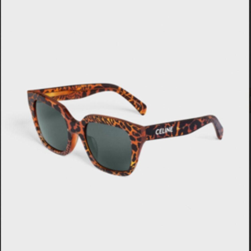 Celine Leopard Sunglasses